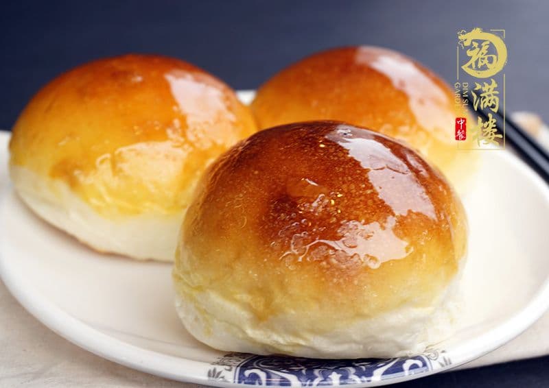 51. Baked BBQ Pork Buns (3 pcs)