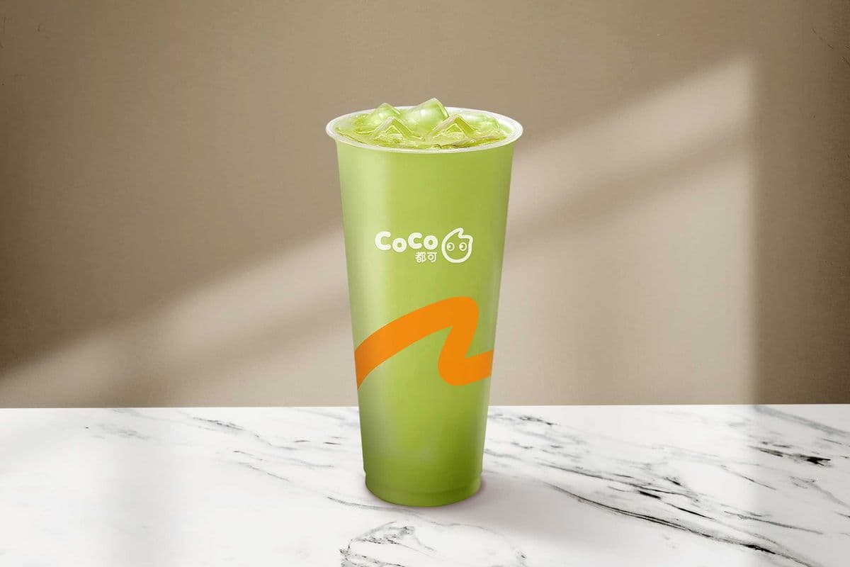 Thé matcha au lait / Matcha Milk Tea