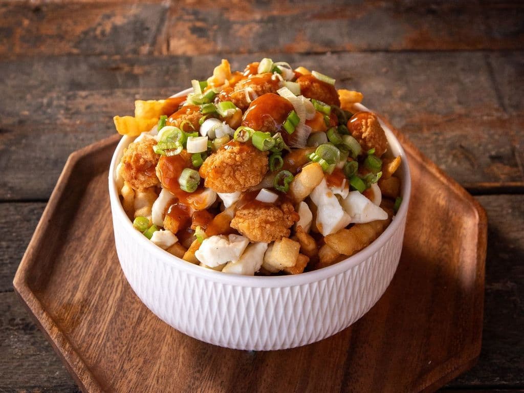 POUTINE POP CORN ÉCHALOTE RÉGULIÈRE