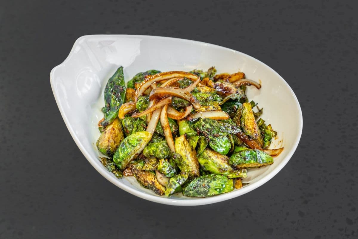 Wok-Fried Brussels Sprout