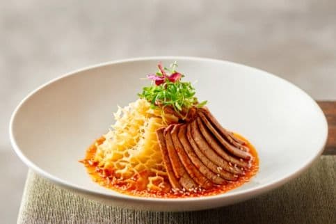 Sliced Beef and Ox Tongue In Chili Sauce 夫妻肺片