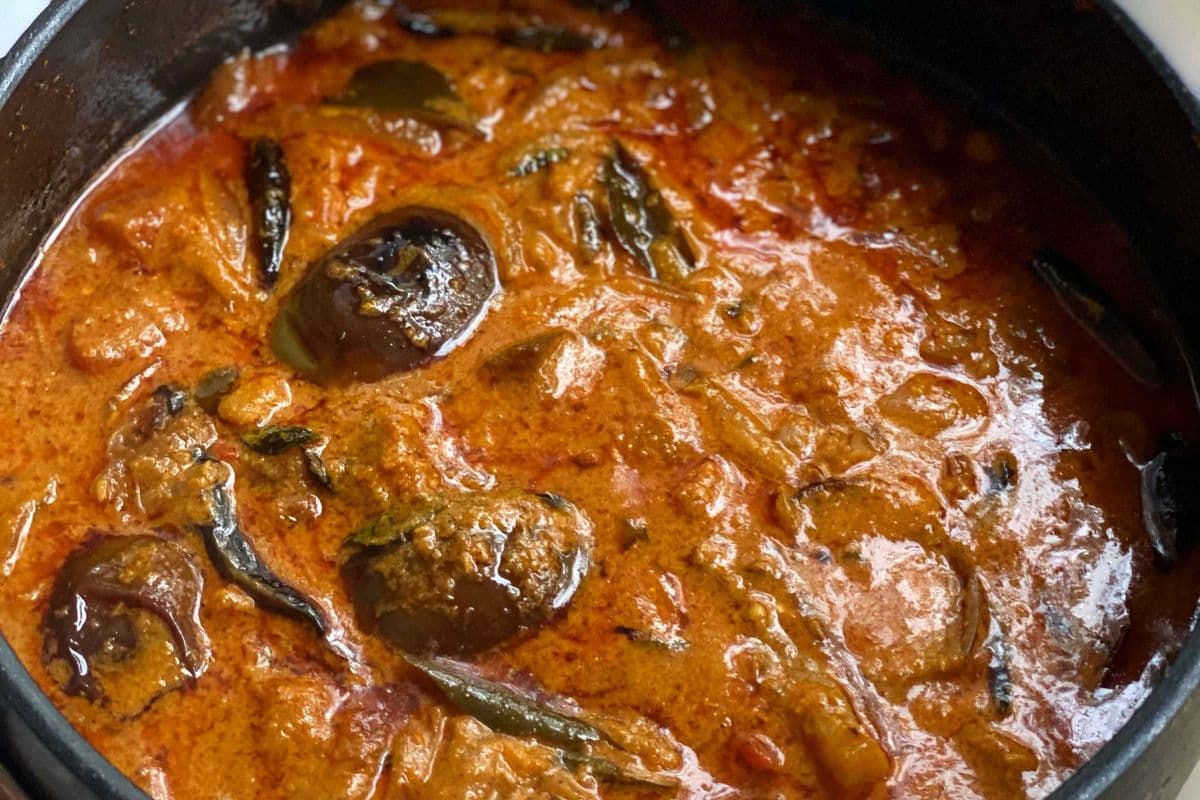 Spicy Coconut Eggplant