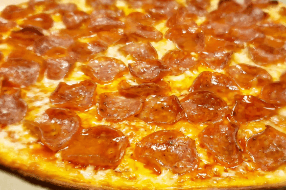 Large Cheese and Pepperoni Pizza