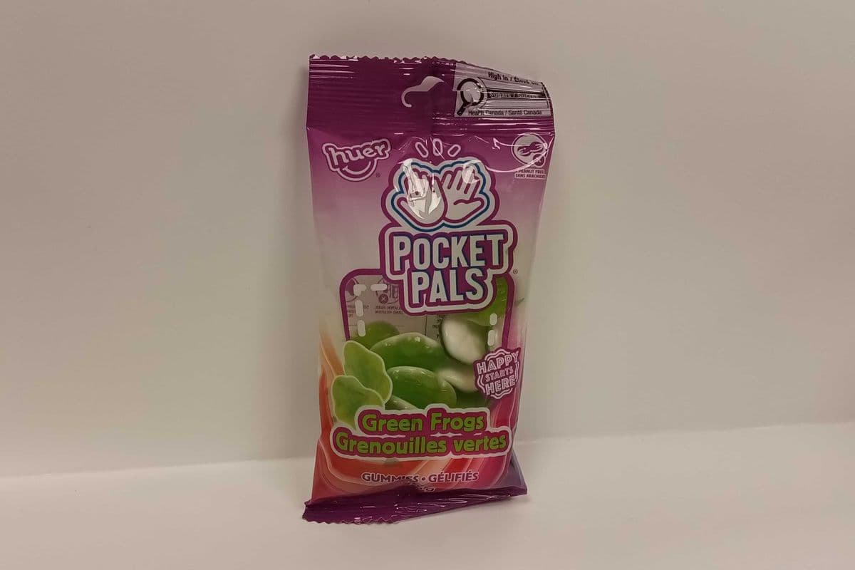 Huer Pocket Pals Sour Gummies - Green Frog (75g)
