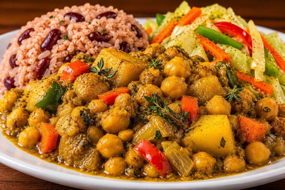 Curry Chickpeas Vegetable
