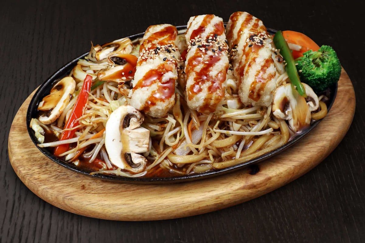Vegetable Yakiudon