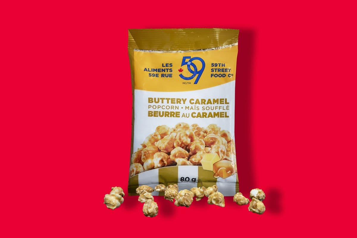 59th Street Butter Caramel Popcorn (80g) - 77149