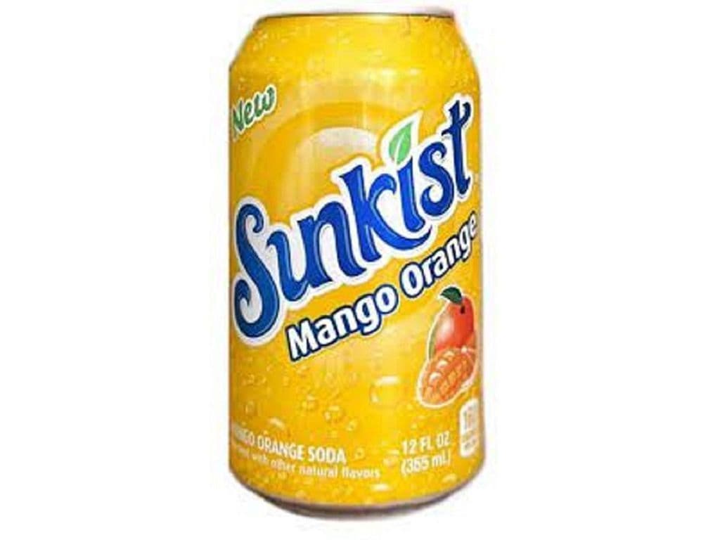 Sunkist Mango Orange 355ml Soda