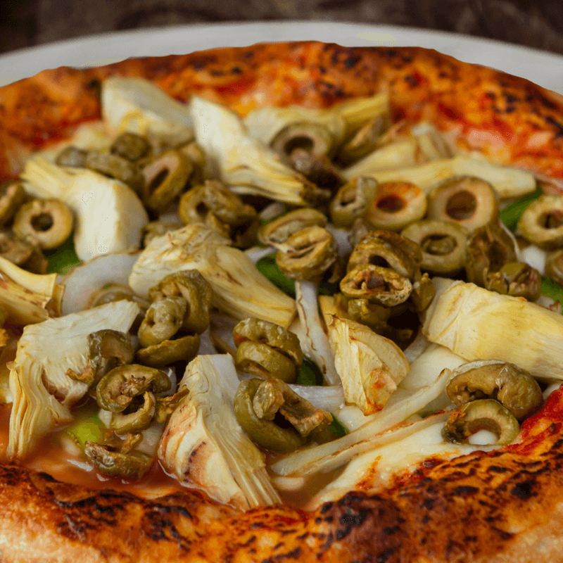 18" Pizza végétarienne / 18" Vegetarian Pizza