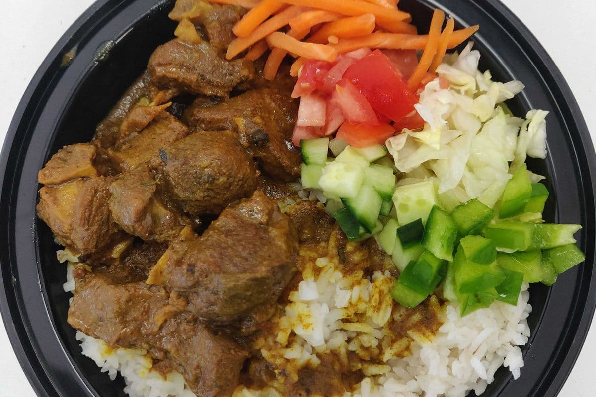 Curry Goat Bowl