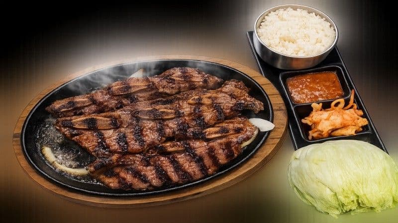 BBQ1: RIBS LETTUCE WRAPS