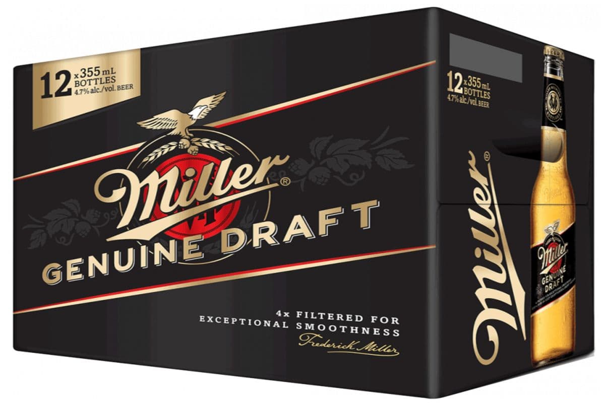 Miller Genuine Draft (12 Bottles)