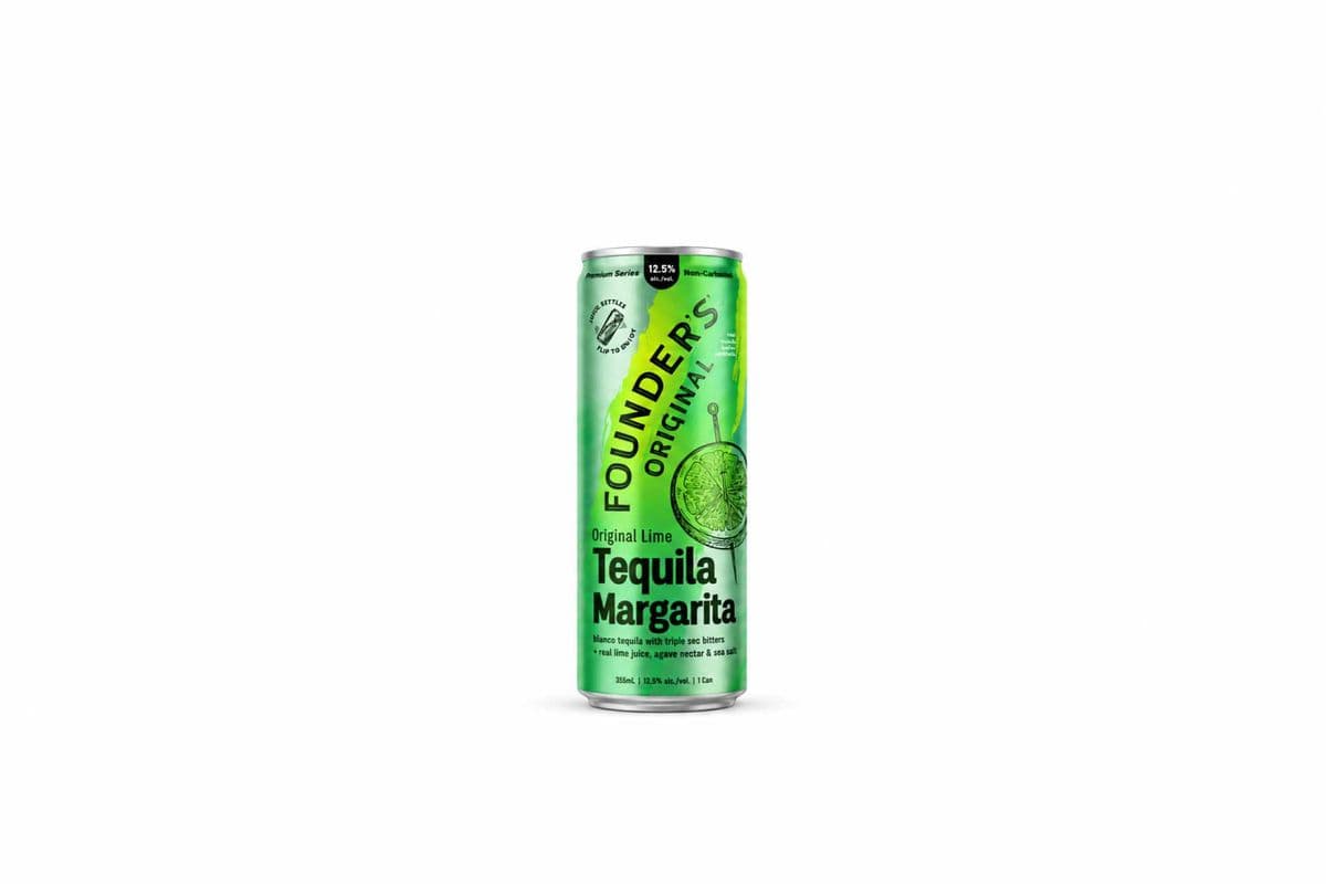 Founder's Original Lime Tequila Margarita (1 x 355ml)