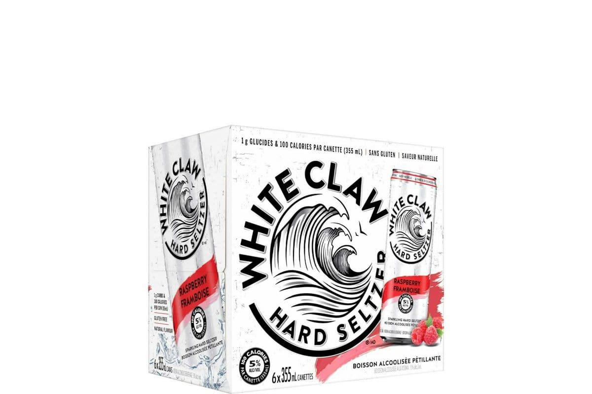 White Claw Raspberry (1 x 6 Pack)