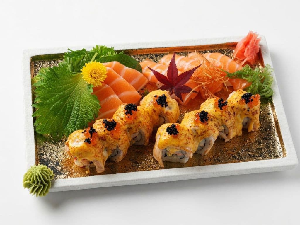 Torched Salmon Set