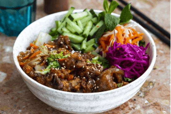 Bol poulet général sao / General Sao Chicken