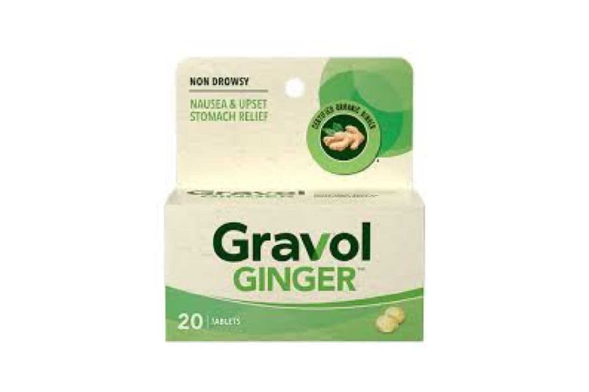 Gravol Ginger 20 Tablets