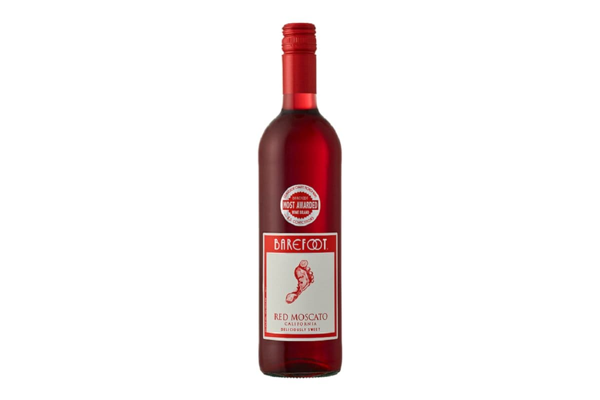 Barefoot Red Moscato (750 ml)