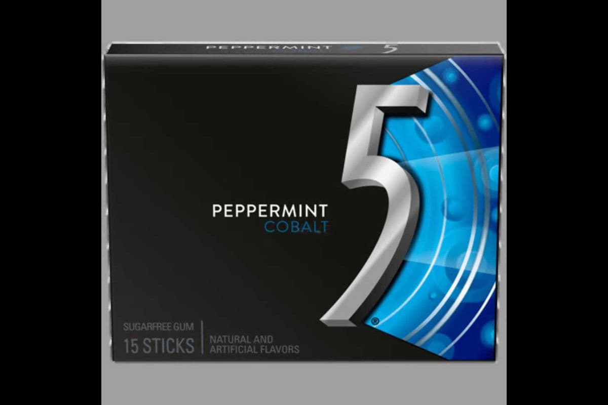 Wrigley's 5 Peppermint (15 Sticks)
