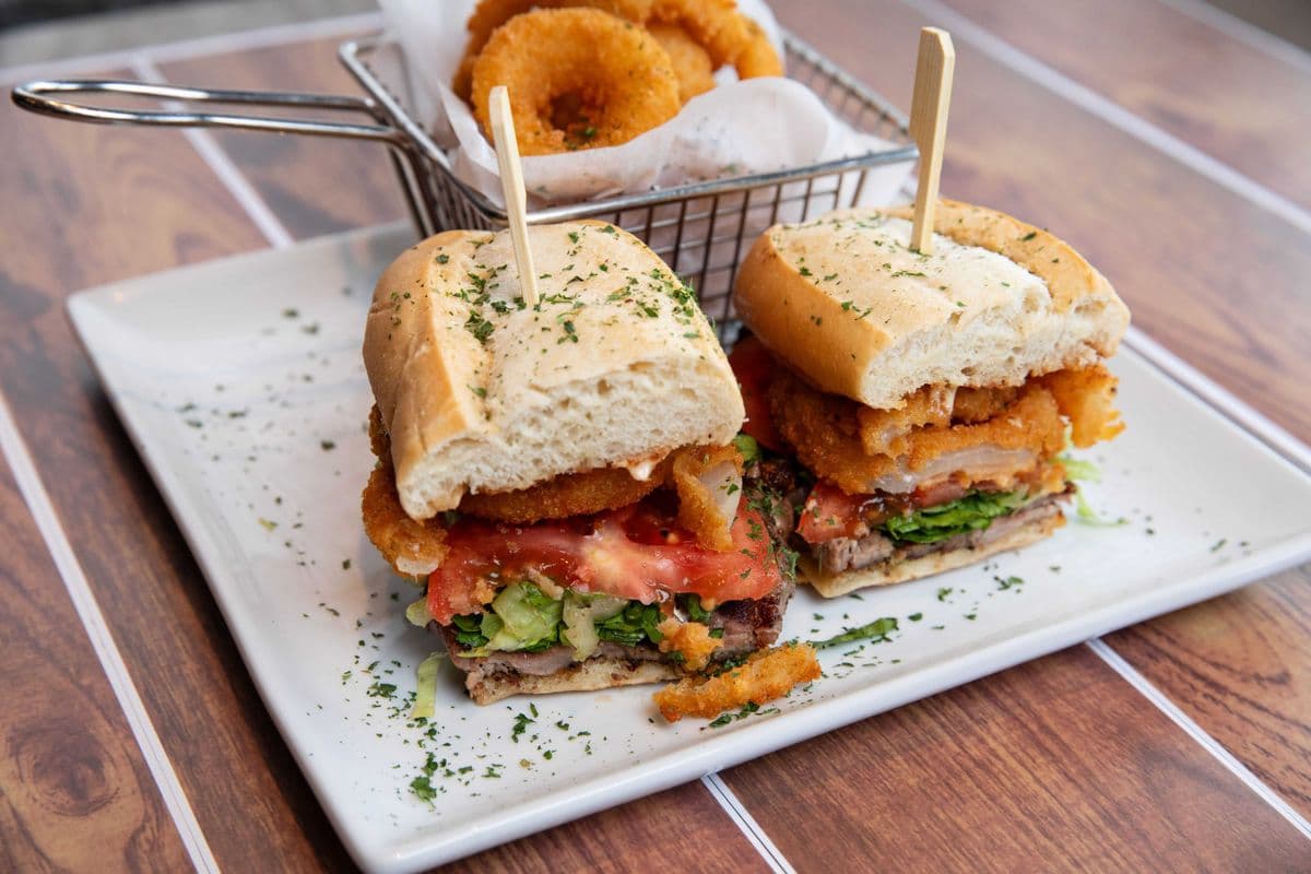 Tapps Loaded Steak Sandwich