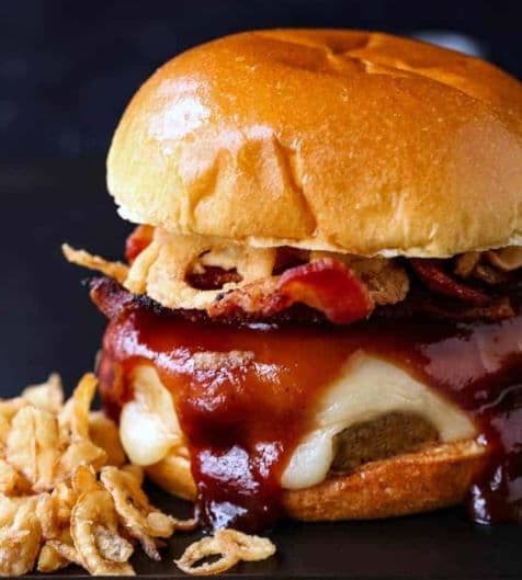 High End Best Bistro BBQ Bacon Burger