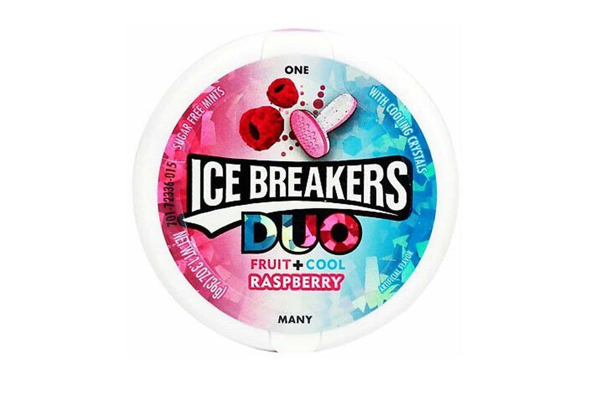 Ice Breakers Duo Raspberry 36g-US