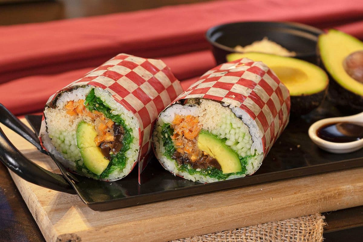 Veggie Sushi Burrito