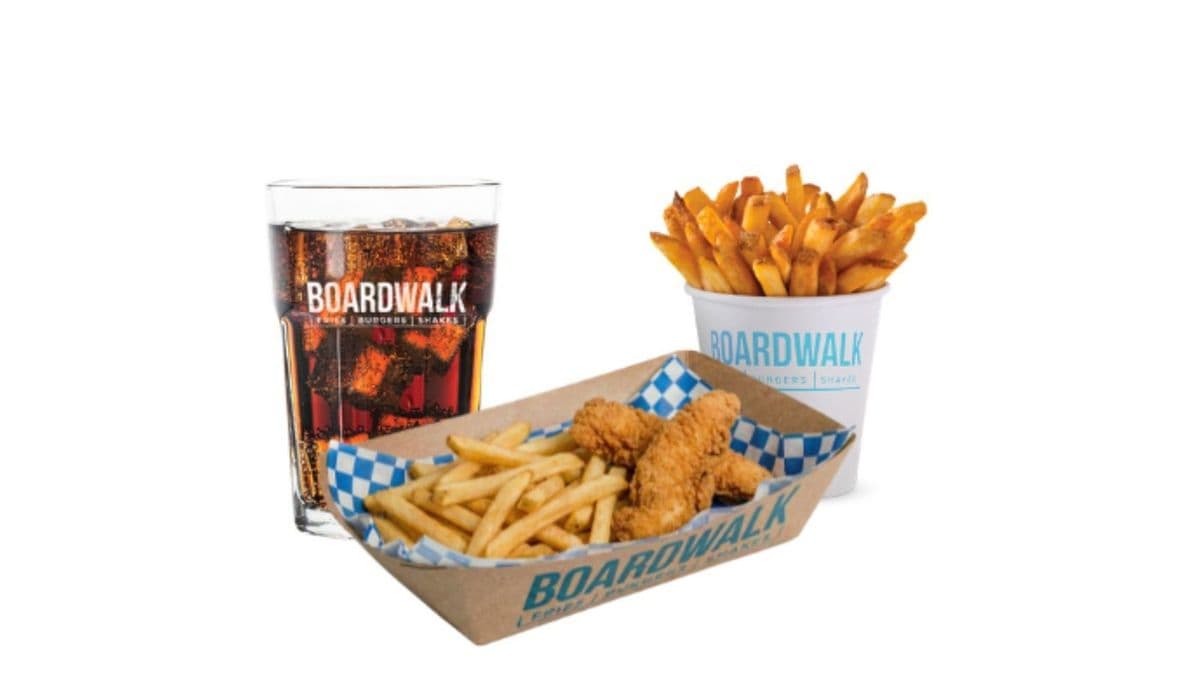 Chicken Tenders Platter Combo w/ Drink