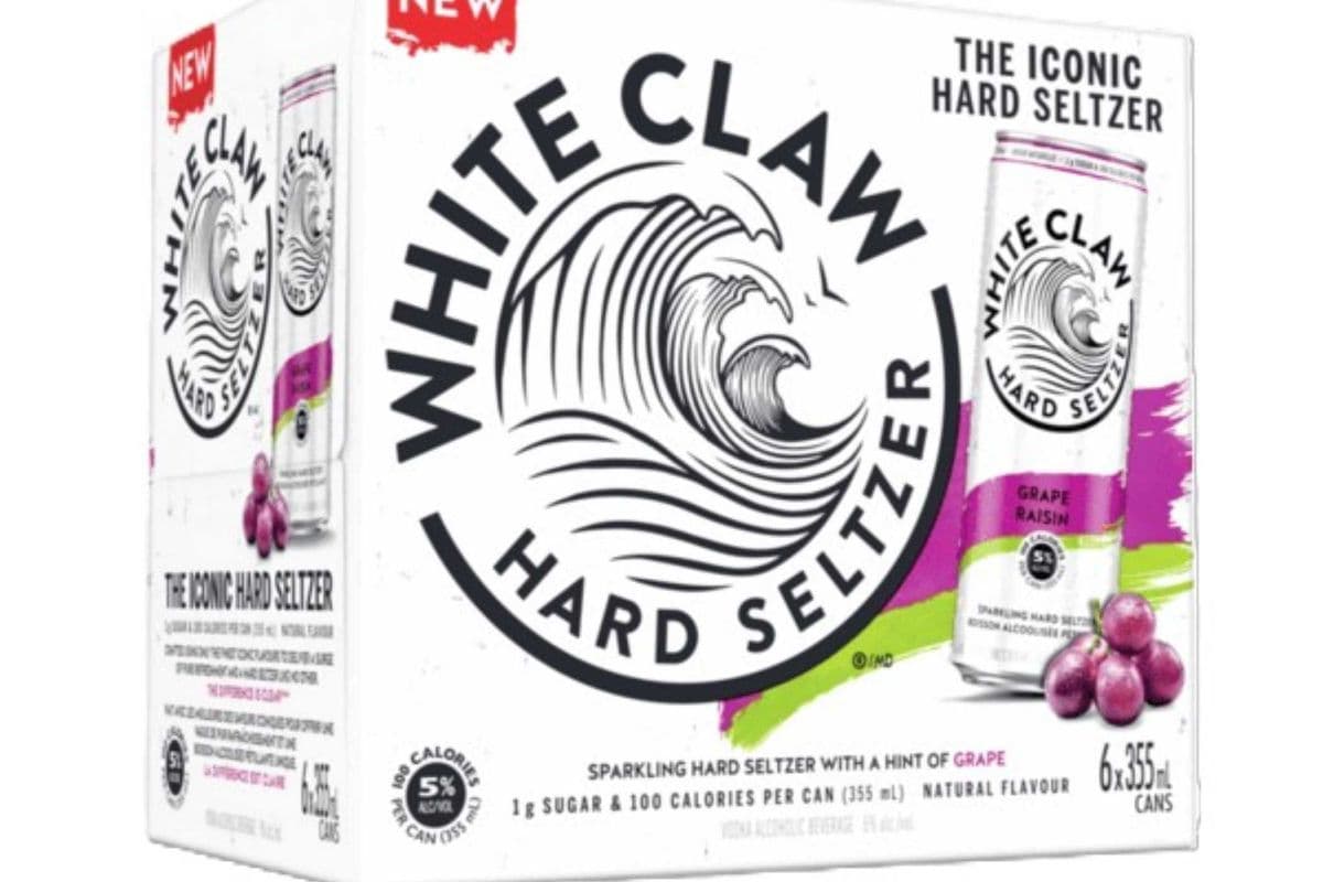 WHITE CLAW GRAPE 6-PACK (1 x 6x355 ml)
