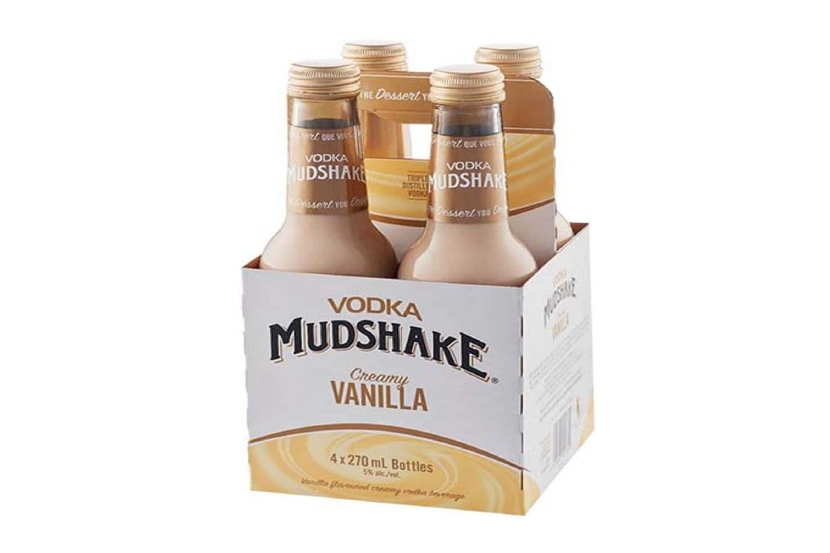 Mudshake French Vanilla (4 x 270 ml Bottles)