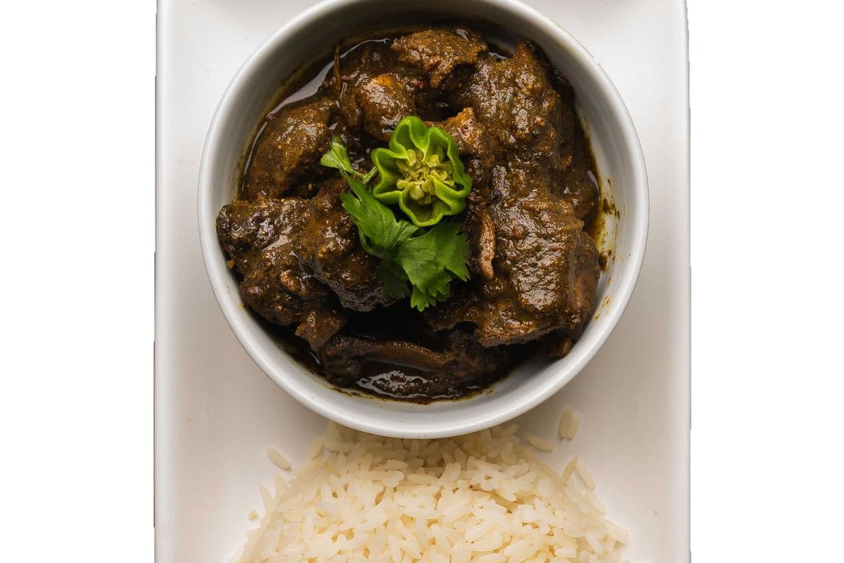 Curry Beef Rice Plate