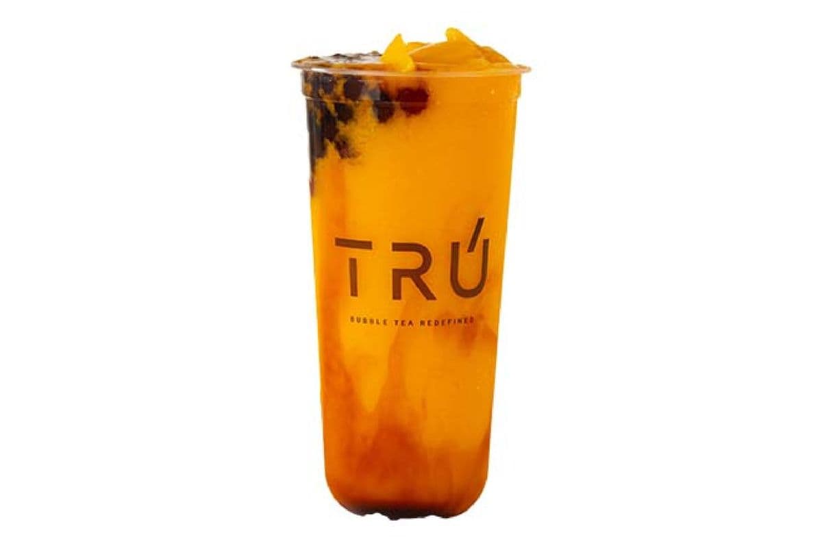 Mango Volcano with Tapioca