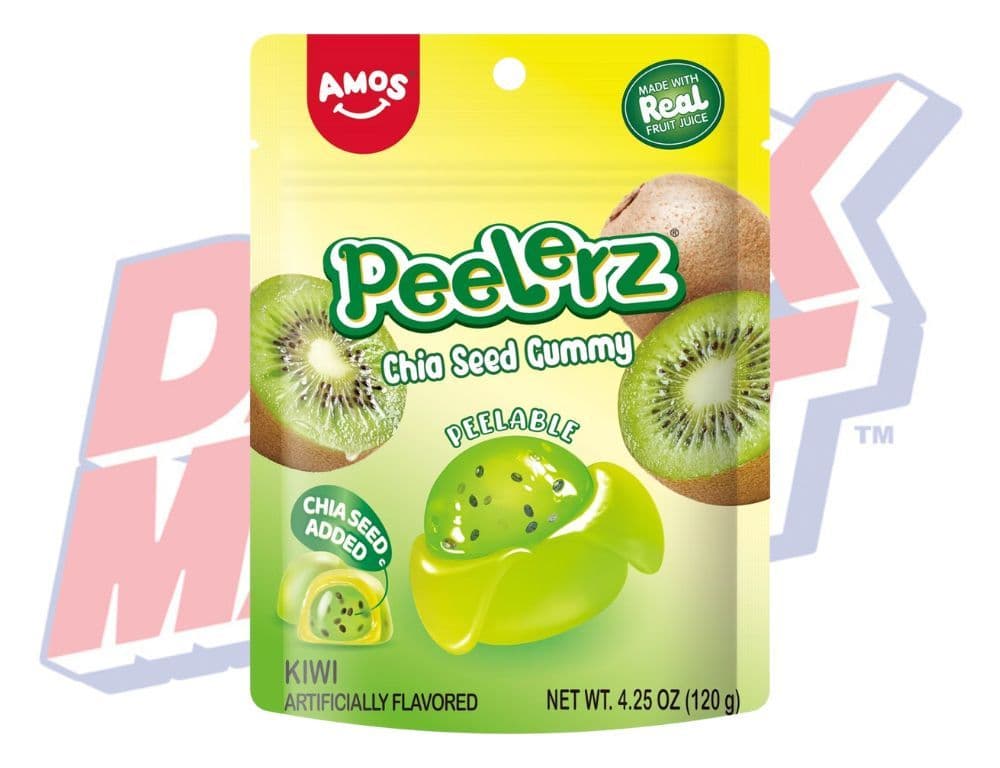 AMOS Peelerz Kiwi Candy - 4.25oz
