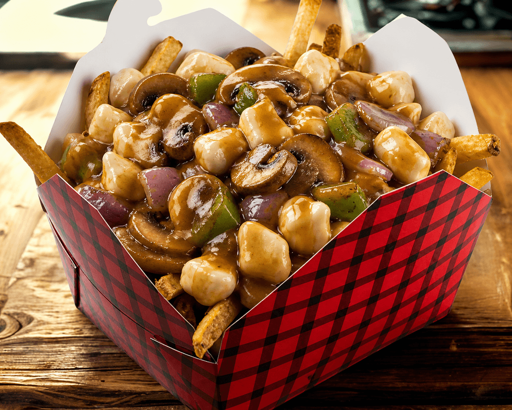 Authentic Veggie Poutine