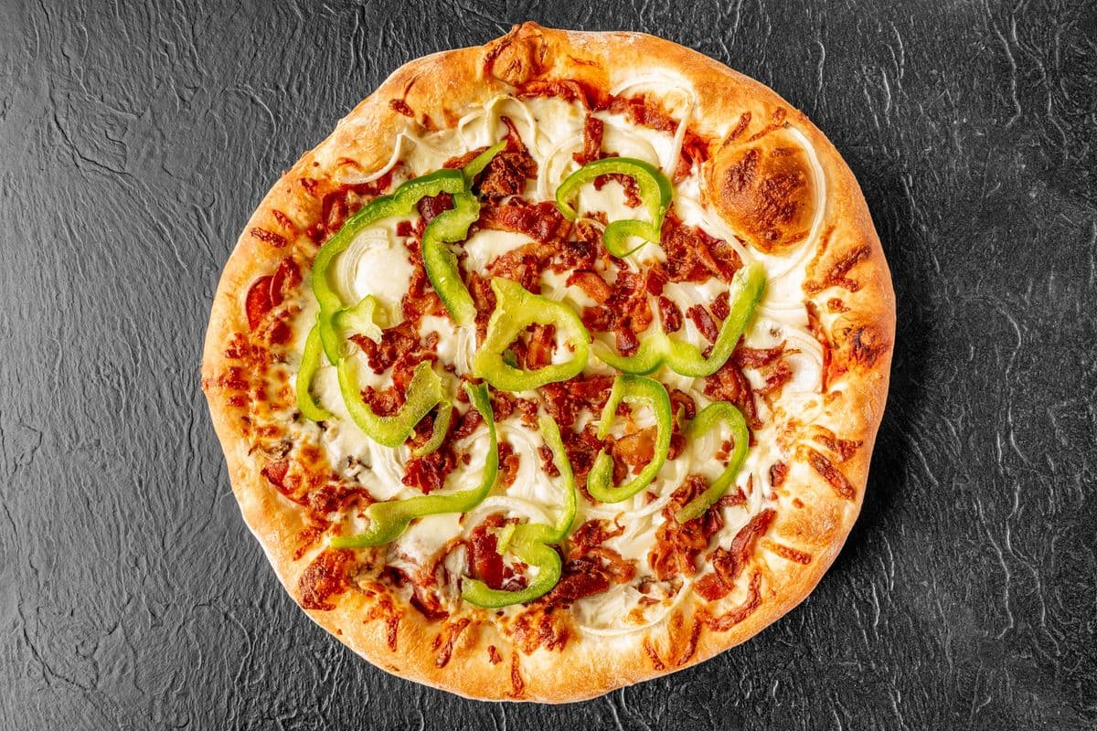 Pizza végétarienne de luxe