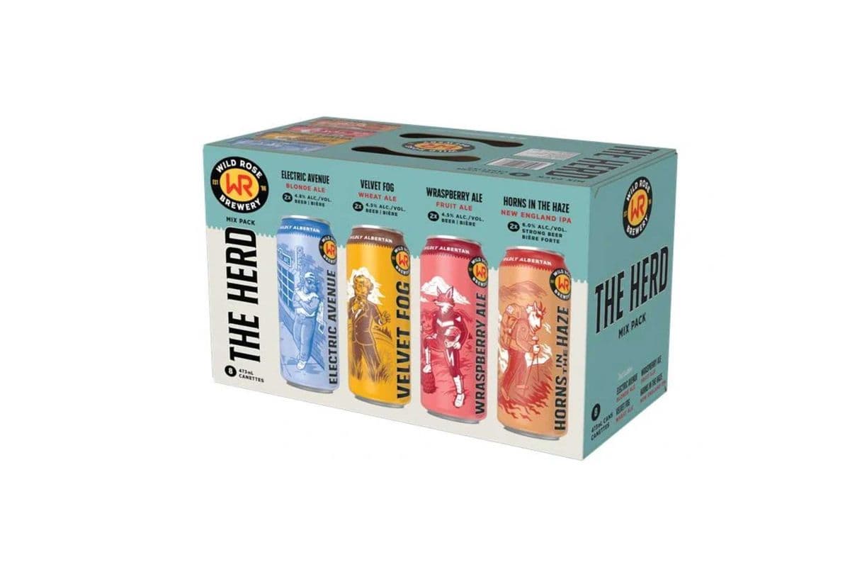 Wild Rose The Herd Mix Pack (8 x 473ml)