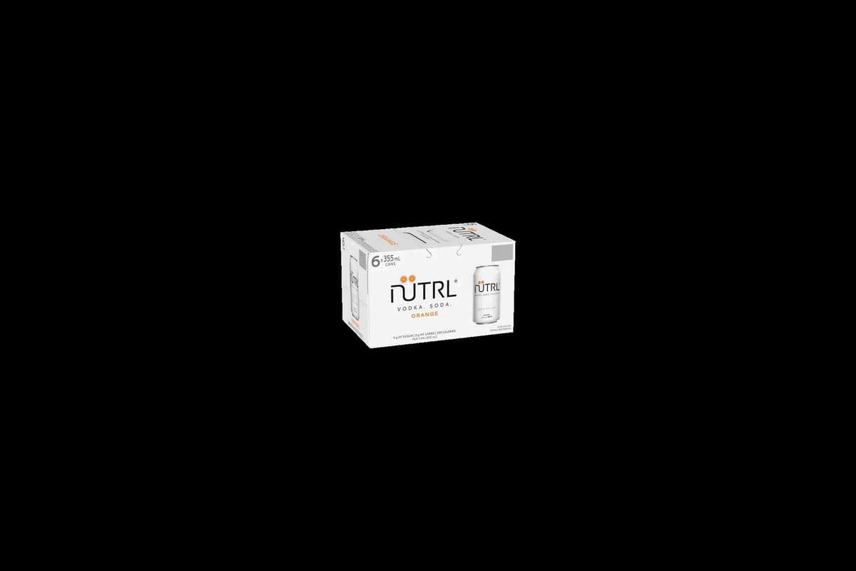 NUTRL VODKA SODA ORANGE- (6*355ML) (1 x 6*355ML)