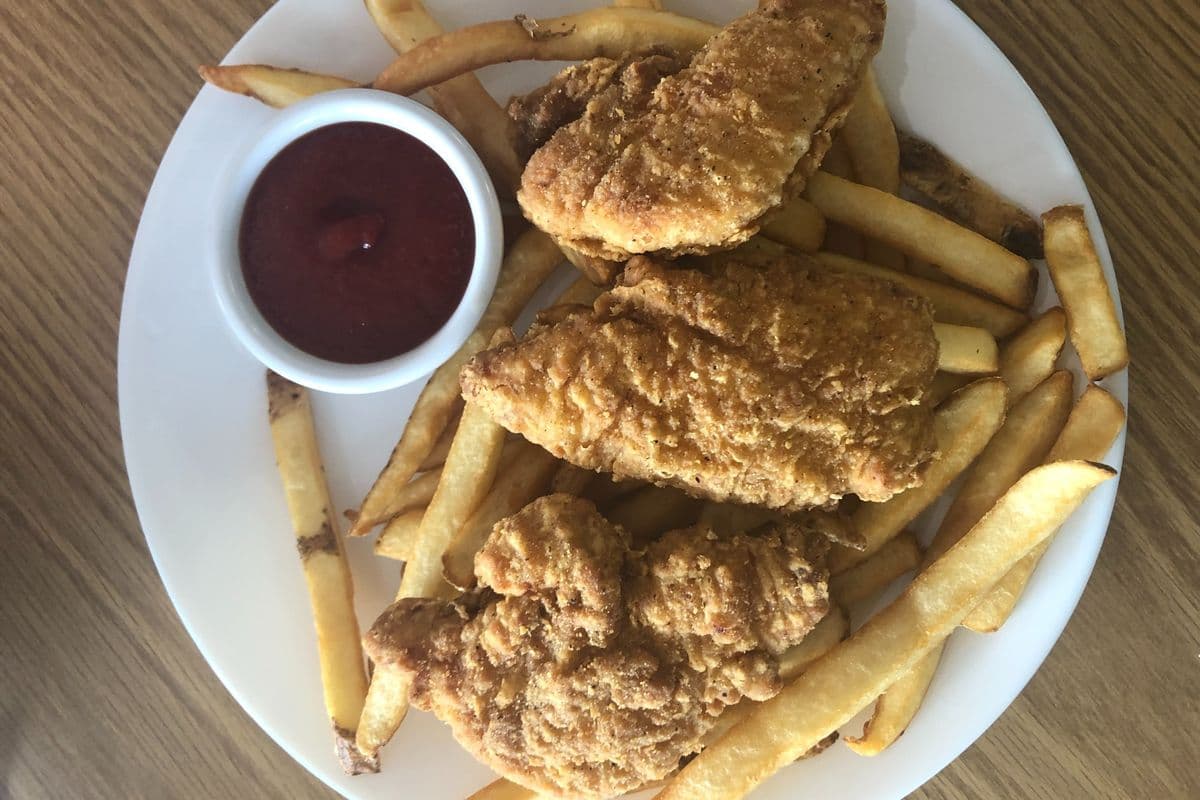 3 Strips and Fries