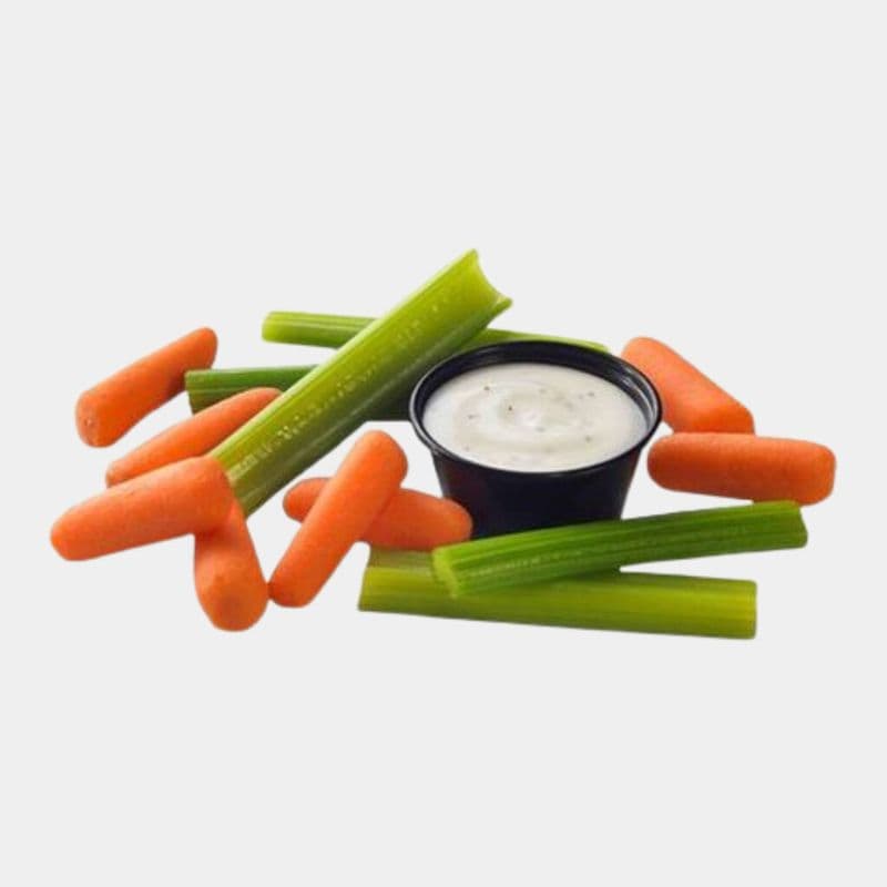 Crudités avec trempette / Vegetables with 1 Dip