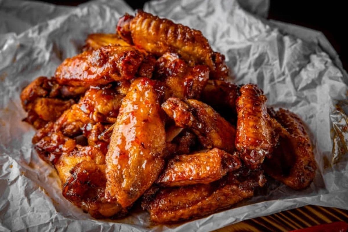 BBQ Chicken Wings (8 pcs)