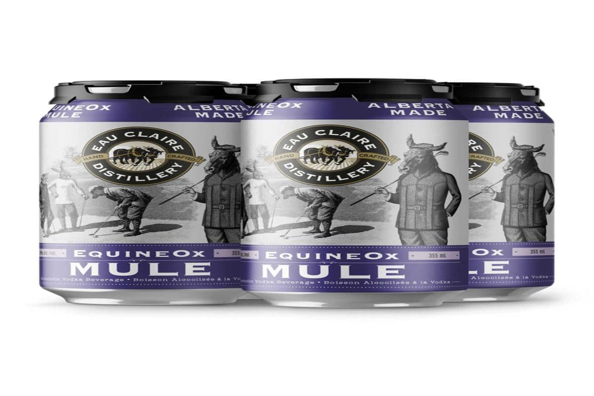 EAU CLAIRE EQUINEOX MULE 4 CANS (4 x 355 ML)