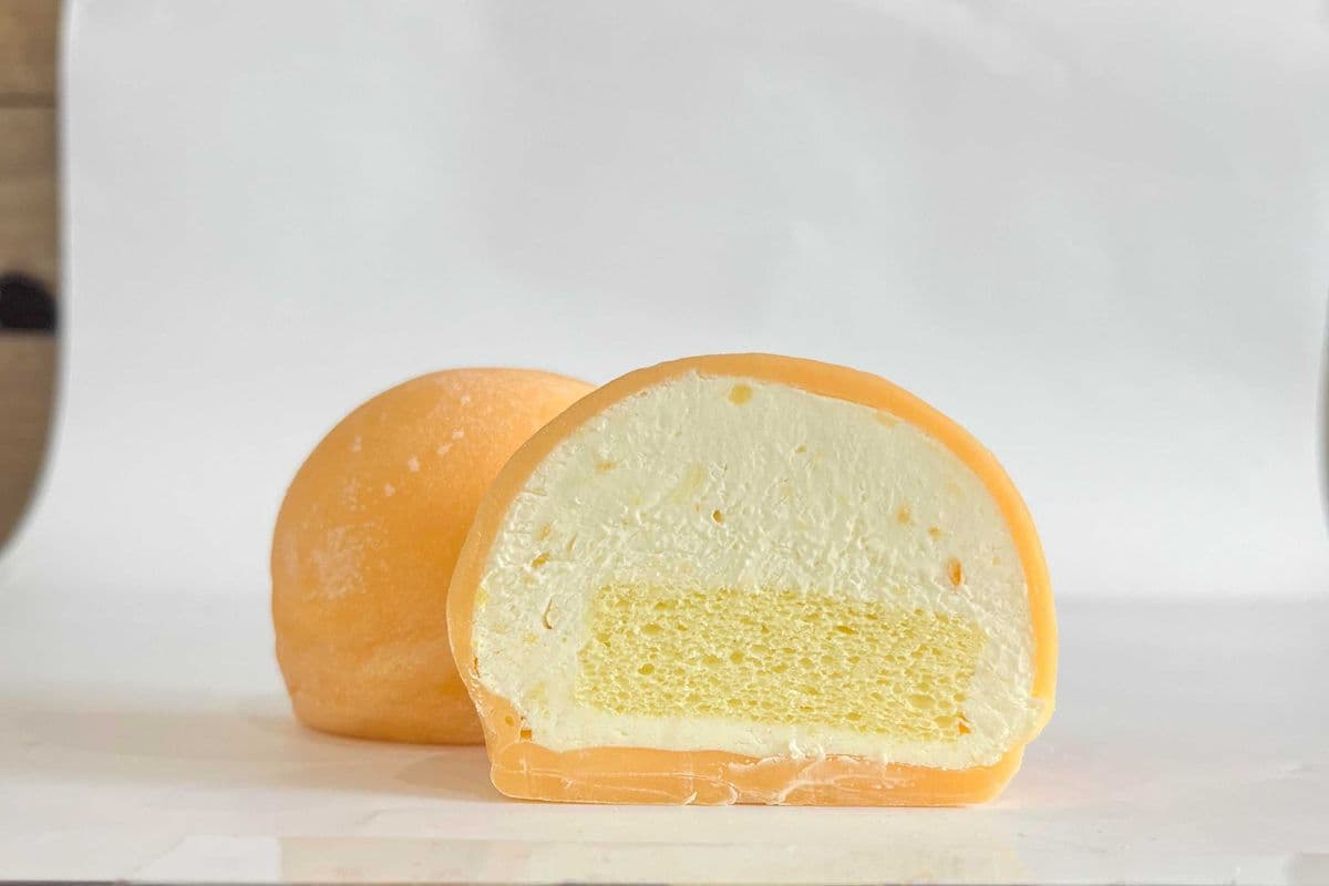 Orange Mochi Bubble 2Pcs Set