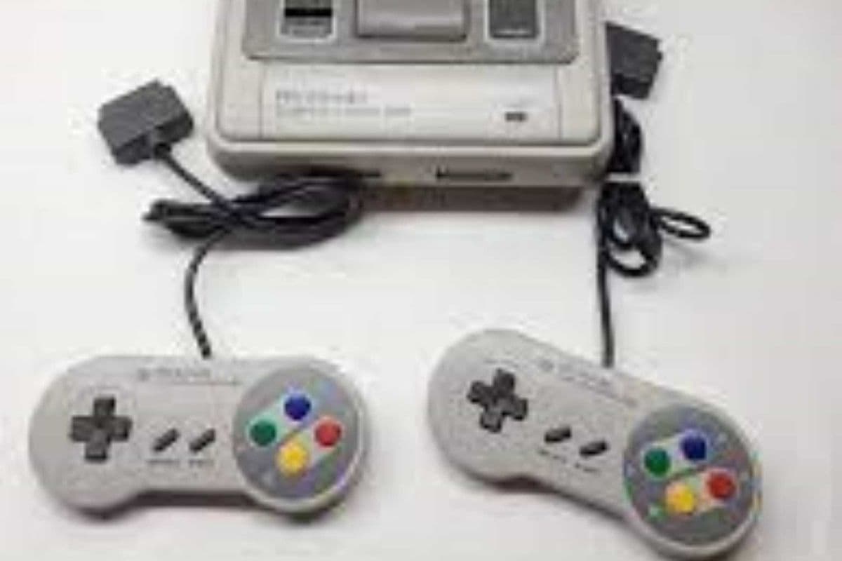 Nintendo With controller & Wires