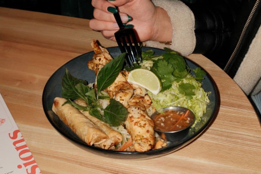 Chicken Vermicelli Bowl