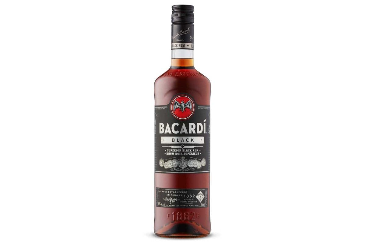 Bacardi Black (1 x 750 ml Bottle)