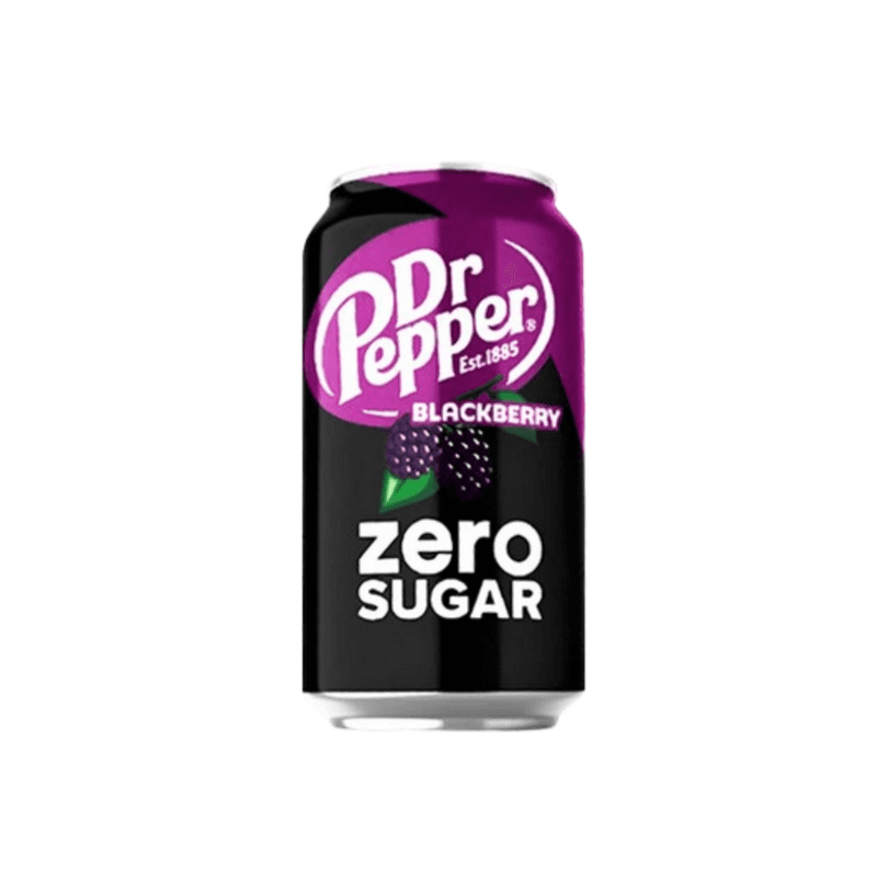 Dr Pepper Blackberry Zero Sugar - USA (355ml)