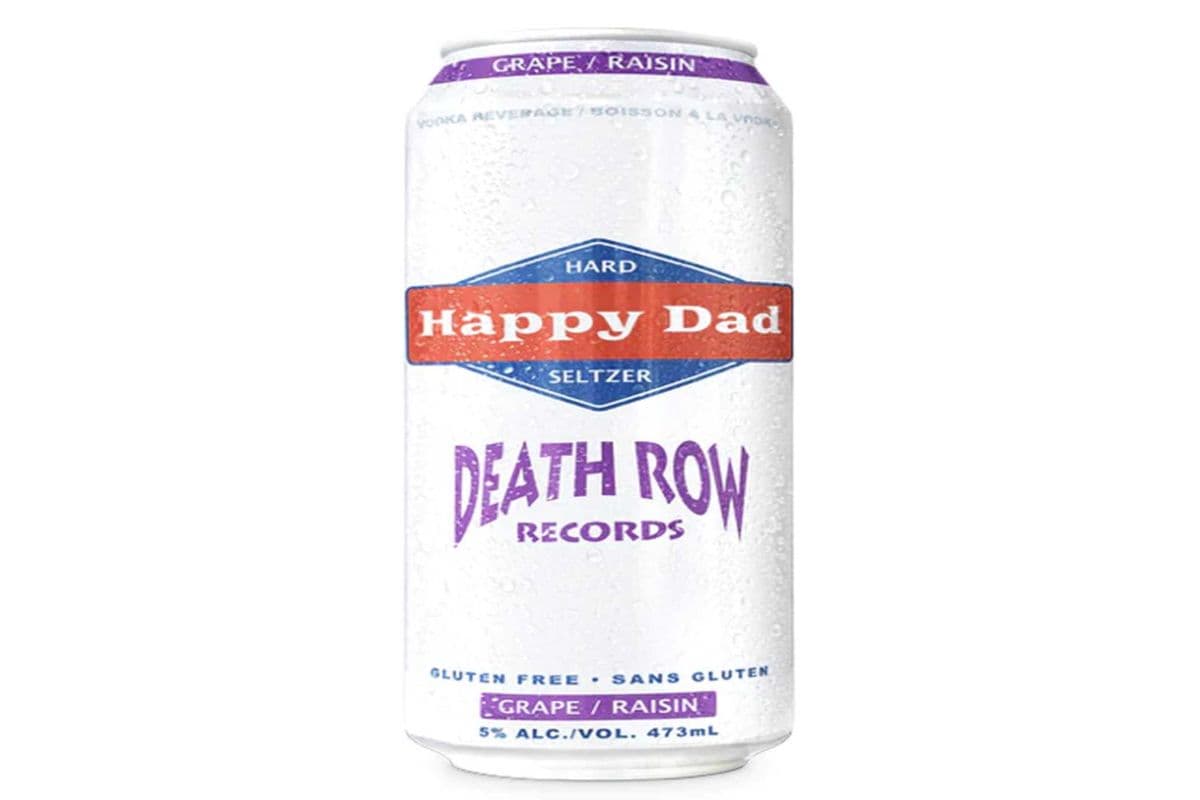 HAPPY DAD HARD SELTZER GRAPE 4 CANS (NEW ITEM) (4 x 473 ML)