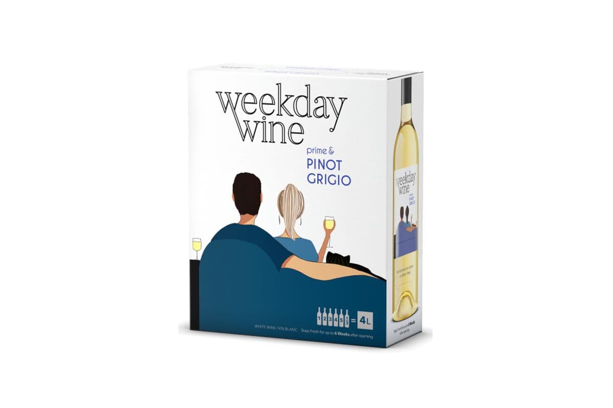 WEEKDAY WINE PINOT GRIGIO (1 x 4L)