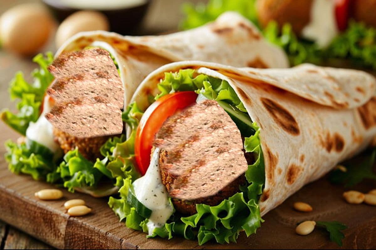 Gyro Wrap with Roasted Potatoes