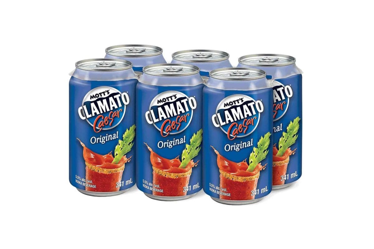 Mott's Clamato Caesar Original (6 Pack) (6 x 355ml)